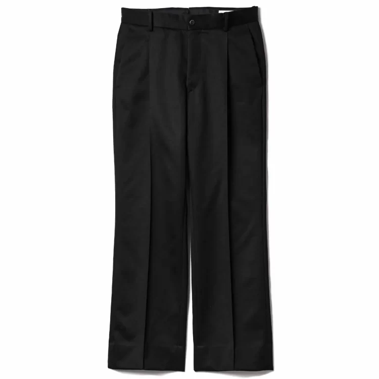 SAVVY" trouser-shaped chinos with center crease