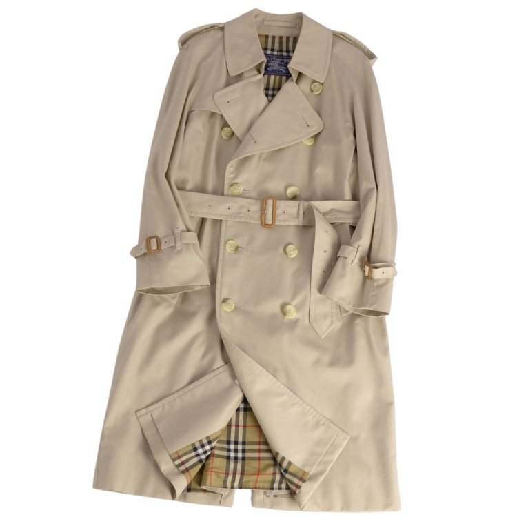 Burberry vintage vintage trench coat beige men's