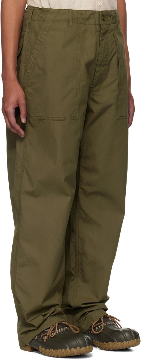 ENGINEERED GARMENTS " Khaki Fatigue Pants