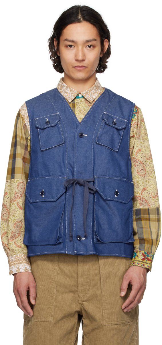 ENGINEERED GARMENTS「C-1 デニムベスト」