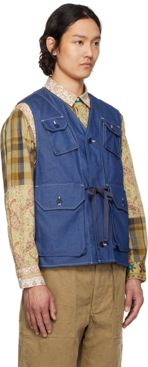 ENGINEERED GARMENTS「C-1 デニムベスト」