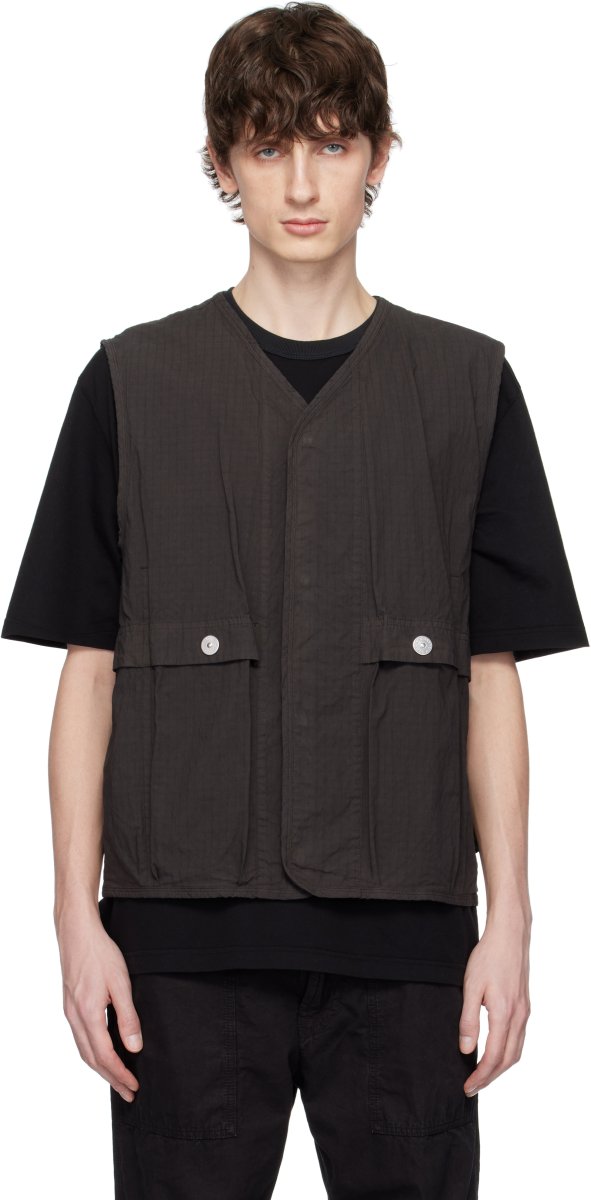 STONE ISLAND「Mil-Spec Stretch Ripstop-TC ベスト」