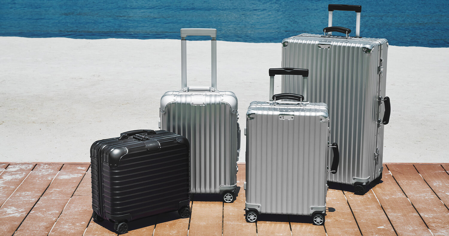 RIMOWA アルミニウム製スーツケース　Compact オリジナル コンパクト アルミニウム製 コンバーチブル ホイール