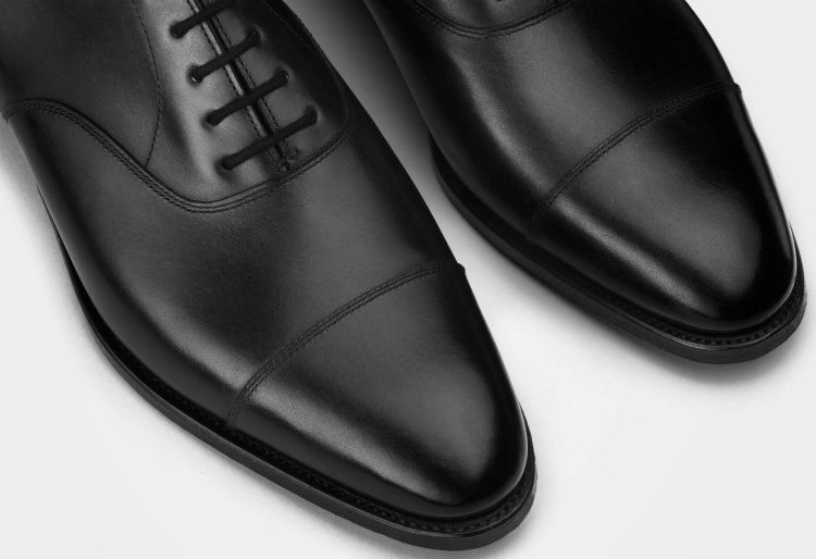 john lobb city2_black_calf_detail