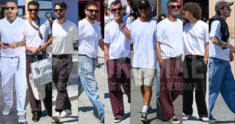 Tips for sophisticated white T-shirt coordination & 5 recommended white T-shirts that are sure to be a part of your army