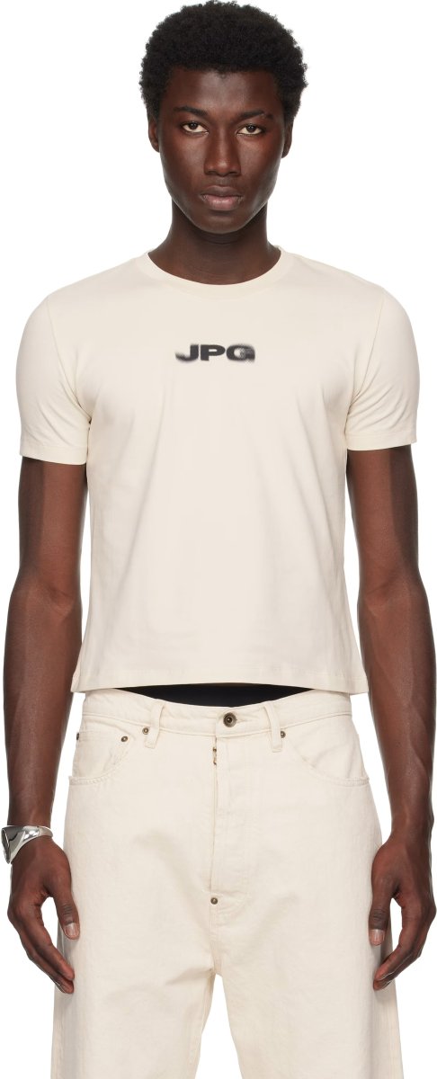 Jean Paul Gaultier Off-White 'The JPG' Baby T-Shirt