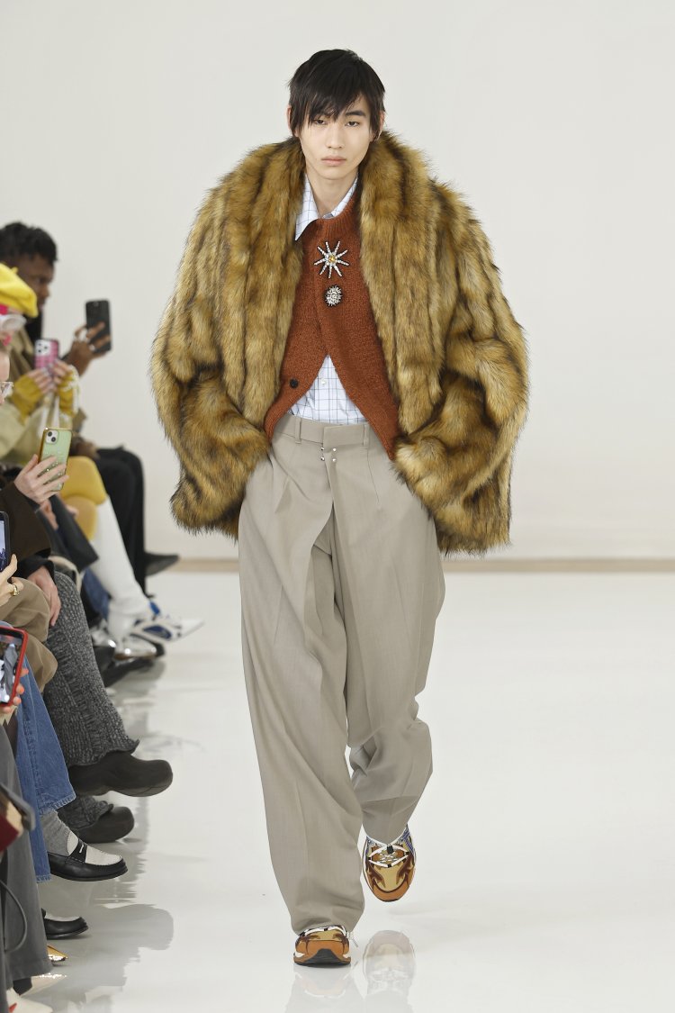 Toga collection, Ready To Wear Fall Winter 2025, London Fashion Week, England - 23 Feb 2025