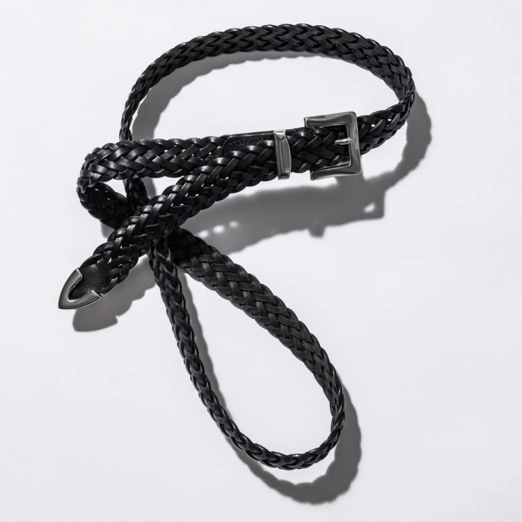 GENTLEMAN PROJECTS Leather Mesh Belt " TRENZADO " Regular Price