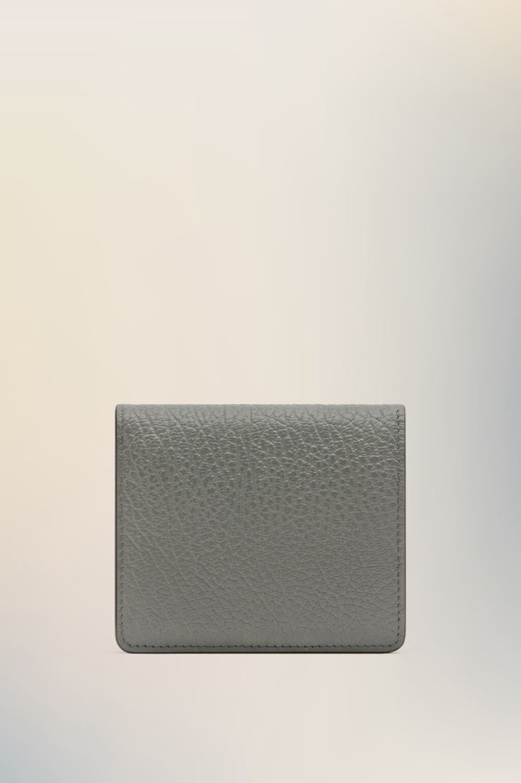 Margiela メゾン マルジェラ 4ステッチ レザー コンパクト ウォレット Maison Margiela メゾン・マルジェラ ブラック 黒 三つ折り財布