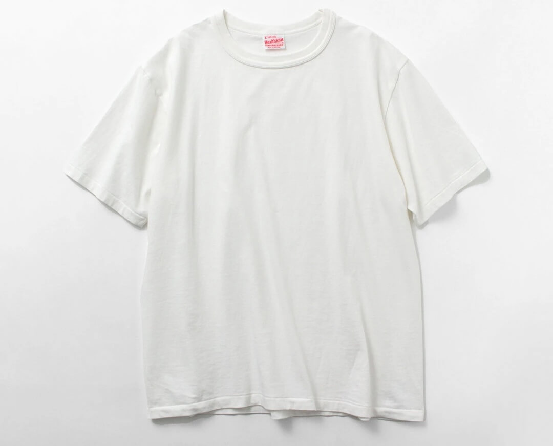 40s 無地Tシャツ　バインダーネック　Tシャツ 6.2oz オープンエンド マックスウェイト バインダーネックT
