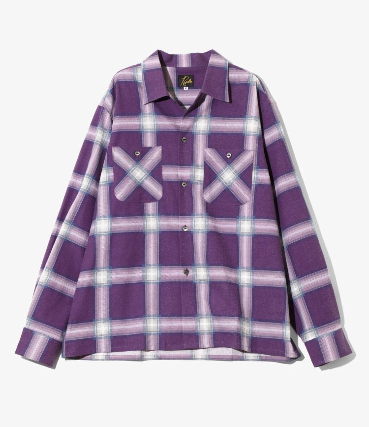 One-Up Shirt - Printed Flannel / Plaid NEEDLES imgi_4_RW303B-0_1300x