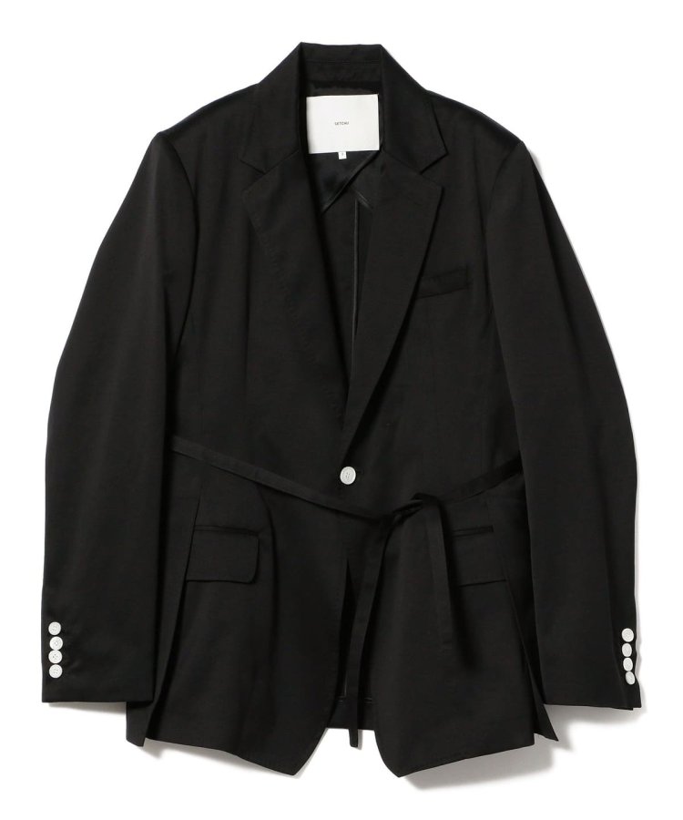 SETCHU / Cotton satin travel jacket