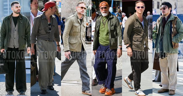 カーキに合うのは何色?好相性な6つのカラーを着こなし事例とともに紹介