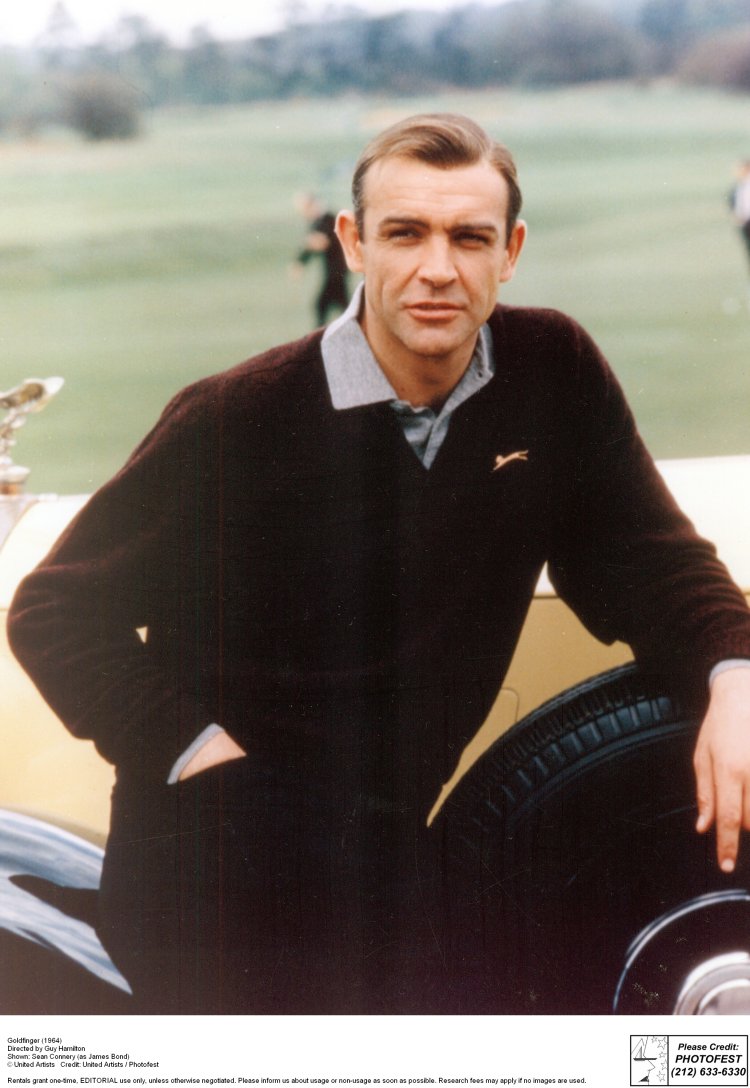 Sean Connery in 007 Goldfinger