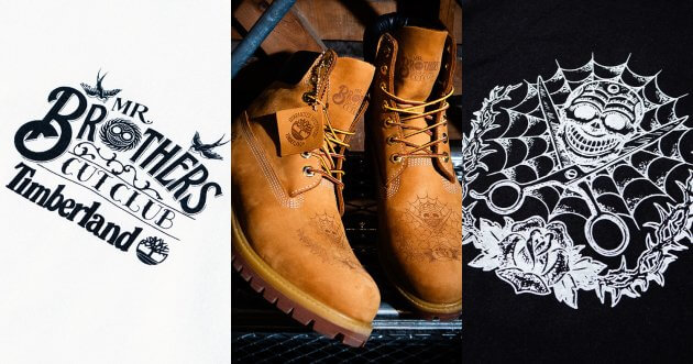 第5弾はTimberland!MR.BROTHERS CUT CLUBが10周年を記念してコラボアイテムを発表