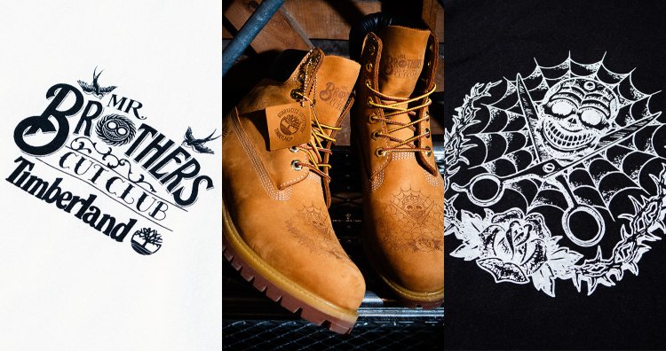 靴 Timberland MR.BROTHERS CUT CLUB 6inch 27 TimberlandとMR.BROTHERS CUT CLUB (ミスター・ブラザーズ・カット