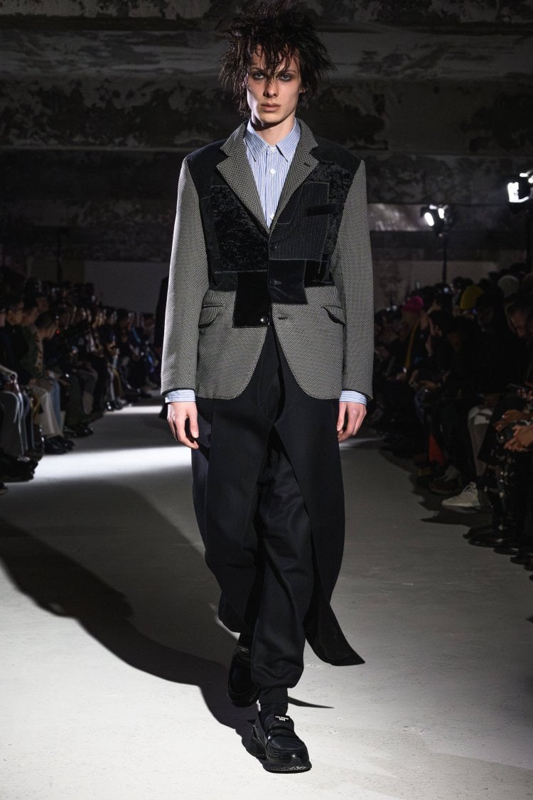Paris, Menswear, winter 2024, Junya Watanabe, France - 19 Jan 2024