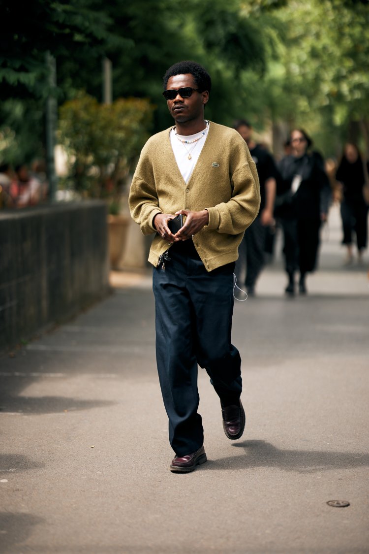 MEN SS 2025 / PARIS / STREET FASHION / PARIS STREET DAY 3 /