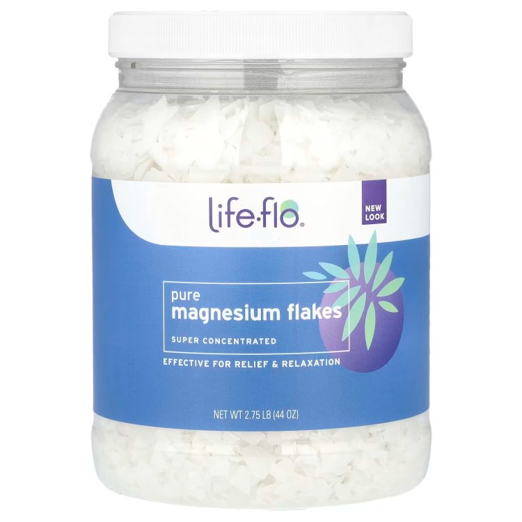 Life-flo, Pure Magnesium Flakes, Ultra-Concentrated, 2.75 lbs. 44 oz.