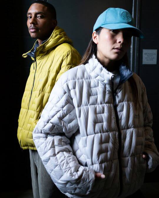 HUFとTAIONが初コラボ！イケてる高機能ダウンジャケットが登場