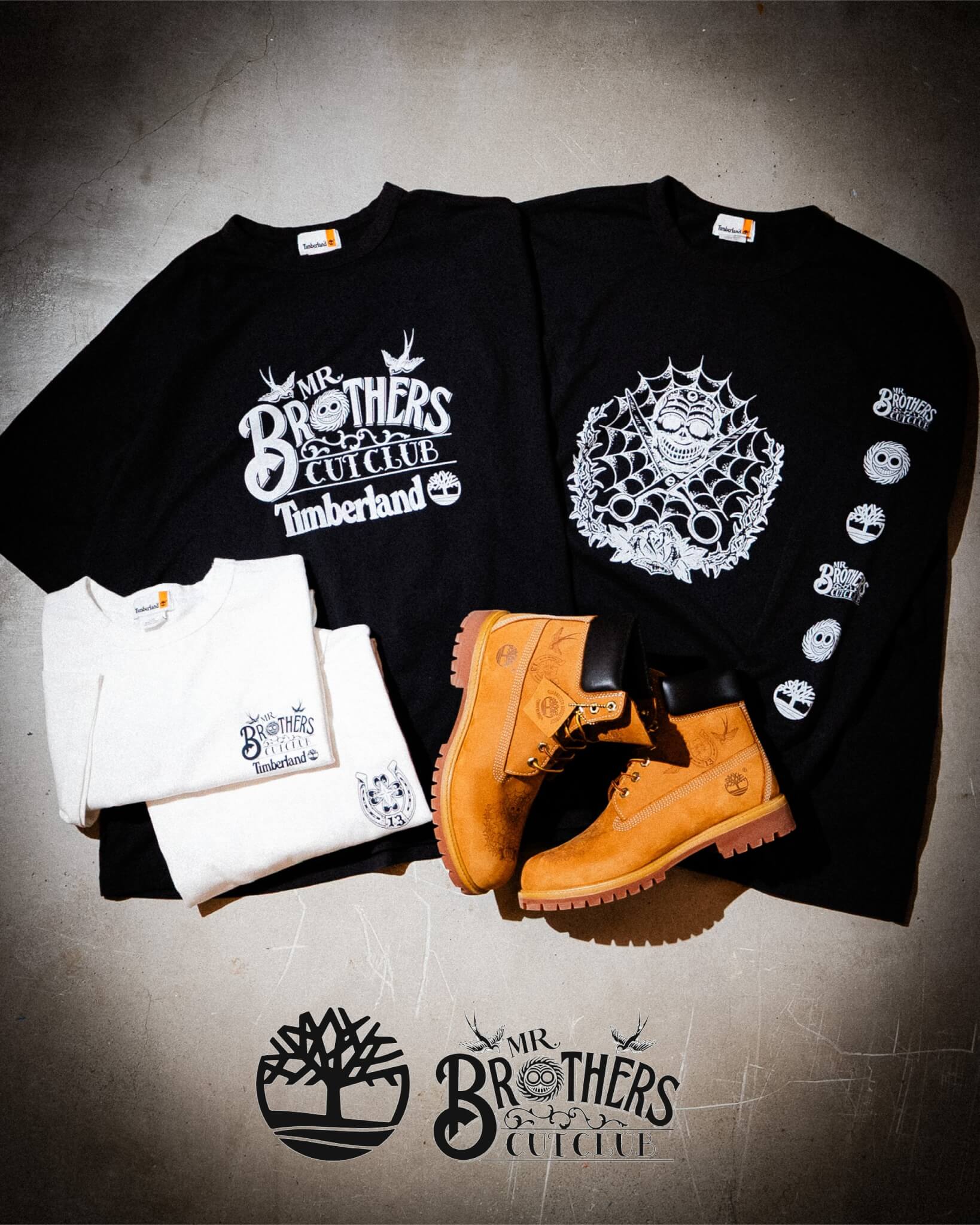 MR BROTHERS CUT CLUB ロンT 10周年　Lサイズ　Tシャツ MR BROTHERS CUT CLUB ロンT 10周年 Lサイズ Tシャツ MR.BROTHERS CUT