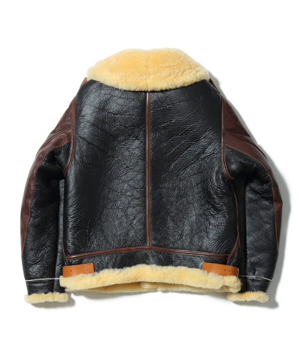 B-3 EASTMAN 1943 大戦モデル フライトジャケット ムートン 36 | 栴檀