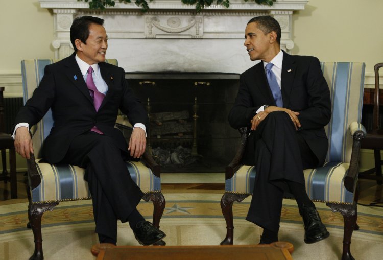 Barack Obama, Taro Aso