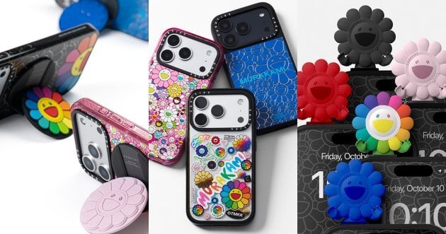 村上隆の”フラワー”が満開に。CASETiFYとのコラボアイテムがよりどりみどり！