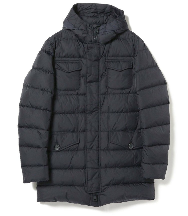 HERNO 4POCKET HOOD DOWN JACKET