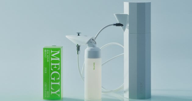 For those mornings when you don’t feel like having a moment! MEGLY SHUTTO,” a carbonic acid mist to improve facial appearance with just 10 seconds of care, is born!