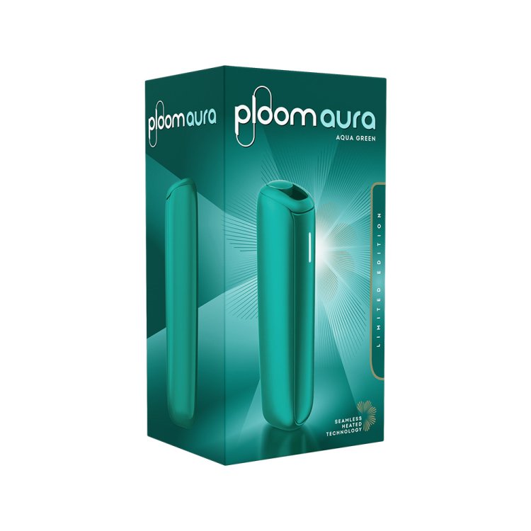 Ploom AURA introduces the third Limited Color Series, " Aqua Green!