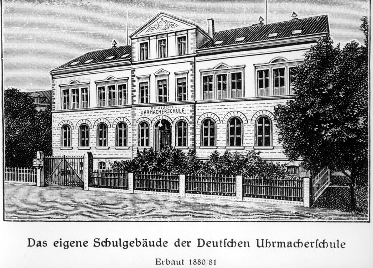 Hist_Uhrmacherschule_1880