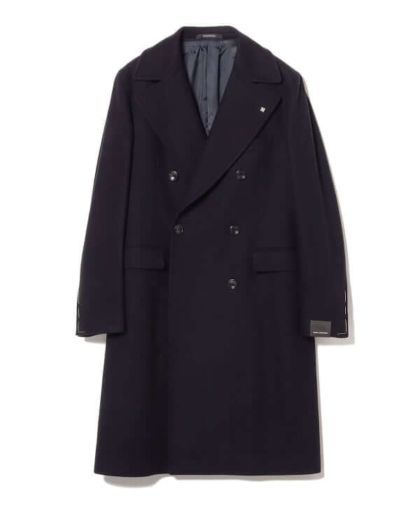 TAGLIATORE / RICH ソフトメルトン ソリッド ダブルブレストコート