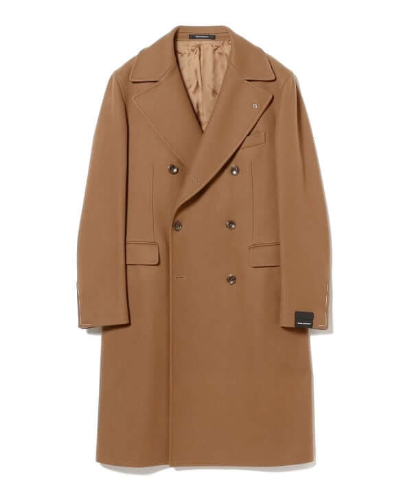 TAGLIATORE / RICH ソフトメルトン ソリッド ダブルブレストコート