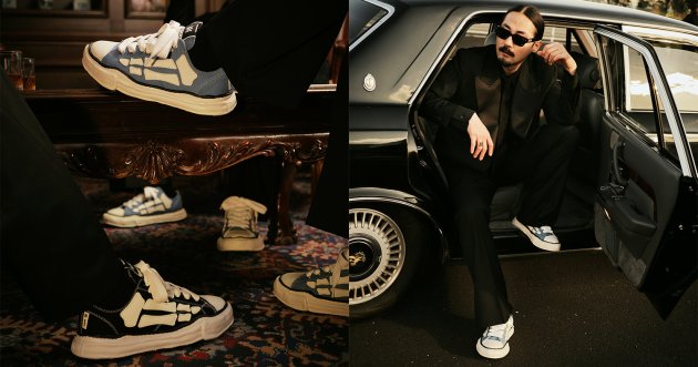 AMIRIがMaison MIHARA YASUHIROとのコラボスニーカー第2弾を発表！新色のブルーが登場