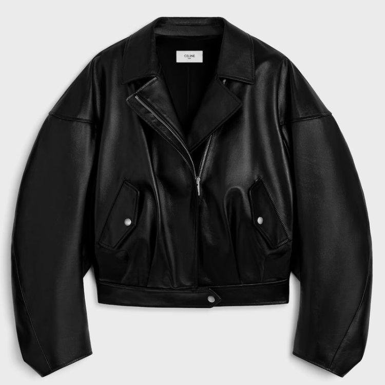 セリーヌ ジャケット : カーフスキン - ブラック - - 2 | CELINE ジャケット : カーフスキン - ブラック - - 3 | CELINE ジャケット : カーフスキン