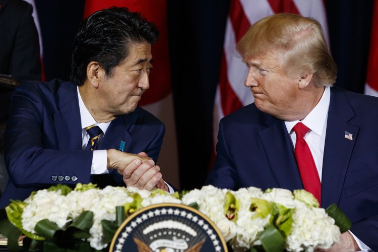 Donald Trump, Shinzo Abe