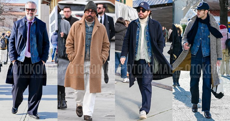 デニムジャケットのインナー使いで冬の装いをこなれた印象に！おすすめのメンズコーデをスタイル別に紹介