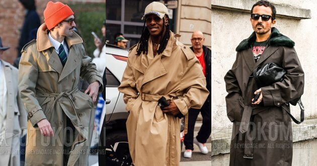 今スグ取り入れられる！トレンチコートの着こなしで差が出る「ベルトの結び方」