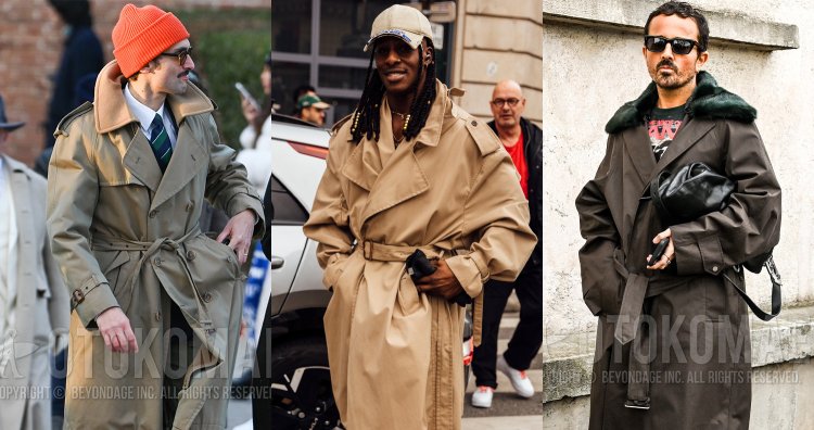 how to tie a trench coat