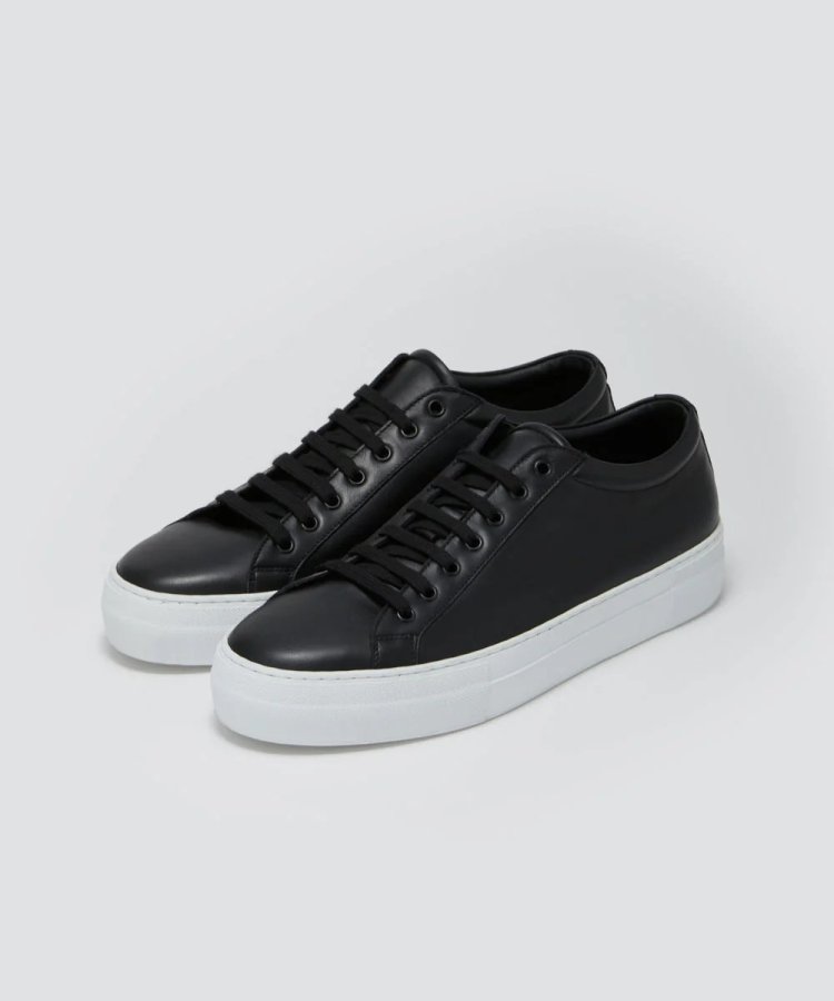 PELLICO SUNNY GIOIA Men's Smooth Lace Up Sneakers 3.5cm BLACKimgi_15_PM222UT22M003LOTUS-NERO-04_f40f15c4-37a6-401f-a0e9-c61f9c773011_1080x