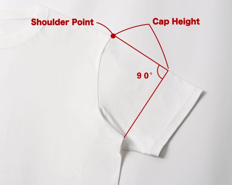 T-shirts with high sleeve mountains