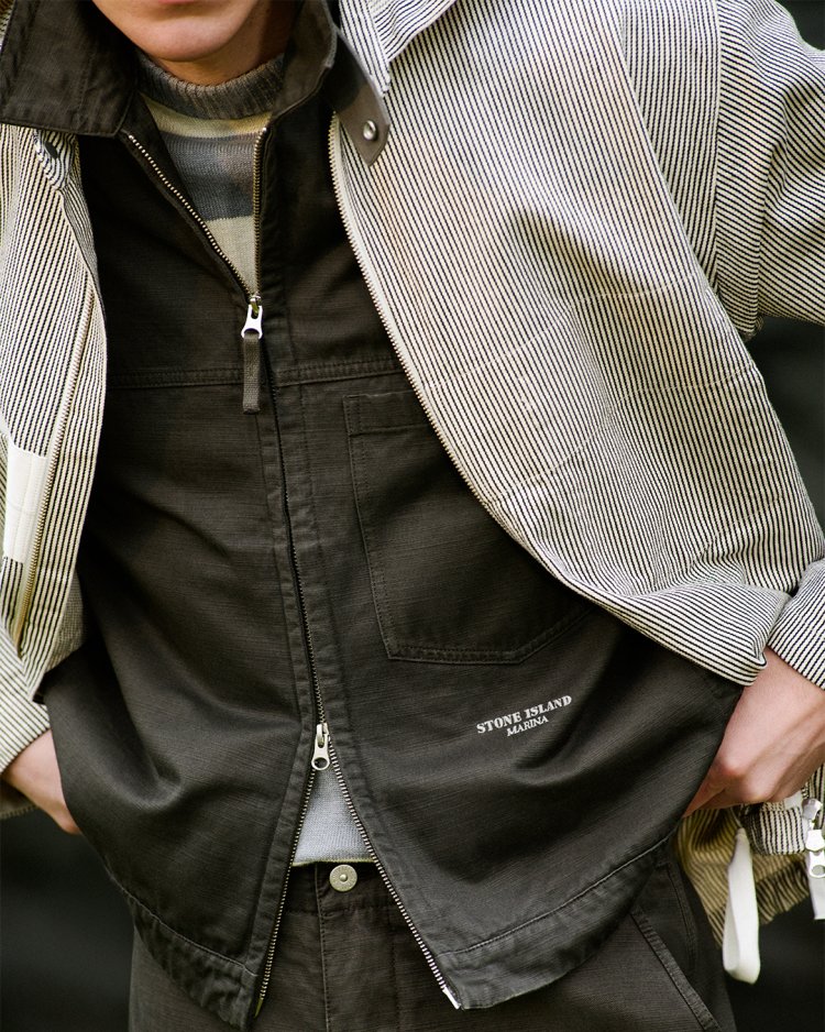 Stone Island Marina launches its latest collection! Featuring Charlie Hunnam in the Campaign