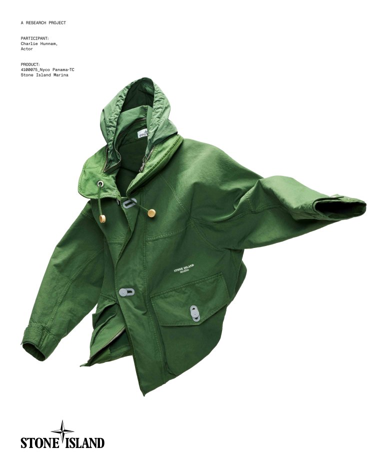 Stone Island Marina launches its latest collection! Featuring Charlie Hunnam in the Campaign