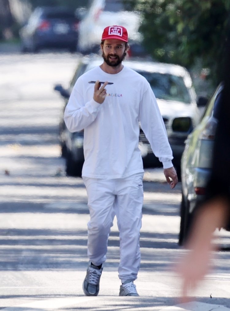 *EXCLUSIVE* Patrick Schwarzenegger goes out for an afternoon walk