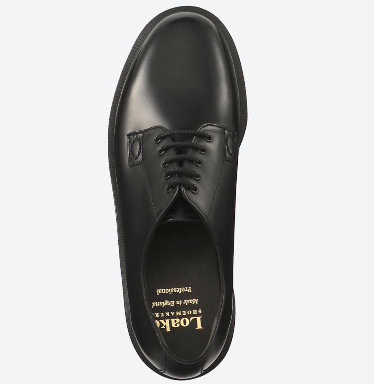 LOAKE (Men)/ローク  シューズ KILMER 5Eye Derby Shoes Black Polished KILB 59,400円