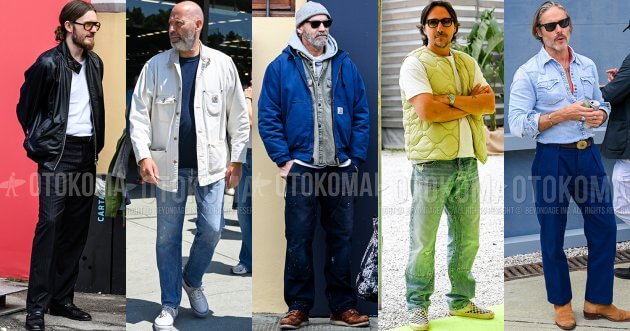 American casual coordinates [ collection of examples of outfits and recommended items ].