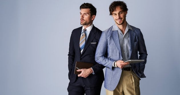 エリート男子 vs クリエイティブ男子！清涼ビジネススタイルあなたはどっち派？