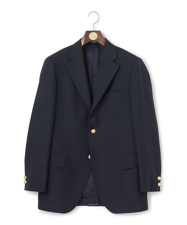 J.PRESS (Men) [ Standard / Enduring ] Pepin Merino Tropical Blazer / Gold buttons / 3B / Backless / Authentic-Fit(BZOVGM0 ¥64,900 (tax included)