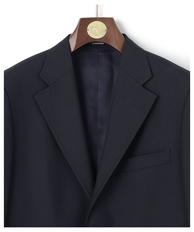 J.PRESS (Men) [ Standard / Enduring ] Pepin Merino Tropical Blazer / Gold buttons / 3B / Backless / Authentic-Fit(BZOVGM0 ¥64,900 (tax included)